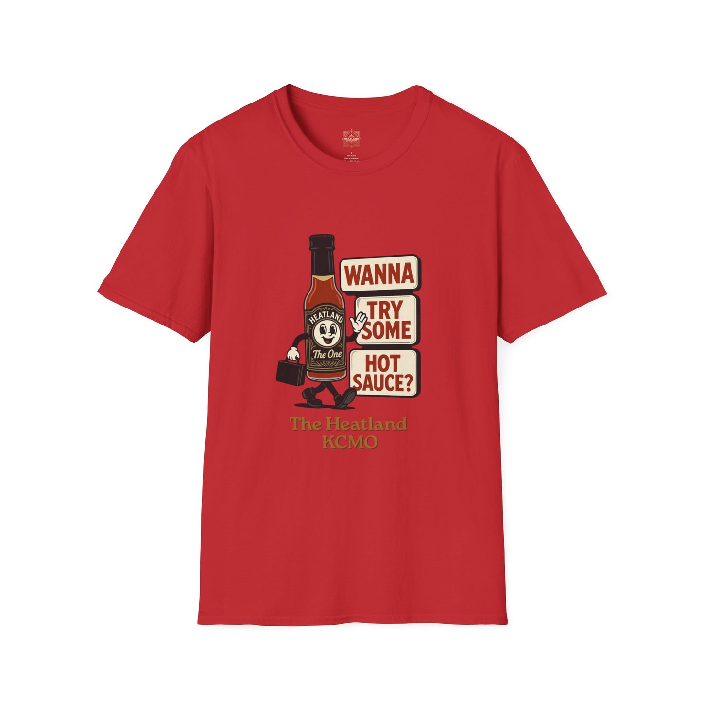 Hot Sauce Mascot— "Wanna Try Some Hot Sauce?" The Heatland KCMO